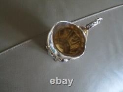 Antique solid silver milk pot 157 gr hallmark 3 crowns Sweden