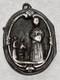 Antique Solid Silver Reliquary Medallion, Early 19th Century