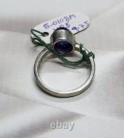 Antique solid silver ring for men in solid sterling silver 9.75 US