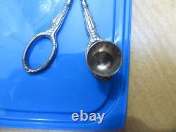 Antique solid silver sewing kit