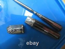 Antique solid silver sewing kit