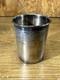 Antique Solid Silver Tumbler, Minerva Hallmark, 63.6 G, H 8 Cm