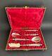 Antique Sterling Silver Dessert Box With Minerve Xix Angels