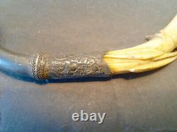 Antiquity Chinese Rare Former Support Of Apparate Nail Silver Of Dignity