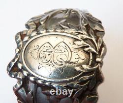 Art Nouveau Solid Silver Rigid Bracelet Circa 1900 Silver Antique Jewel
