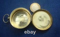 B33 Beautiful Solid Silver 800 Vermeil Old Collection Religion