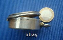 B33 Beautiful Solid Silver 800 Vermeil Old Collection Religion