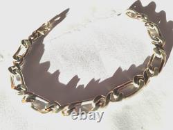 BEAUTIFUL ANTIQUE BRACELET OF 18cm IN SOLID SILVER WEIGHING 22.6 GRAMS