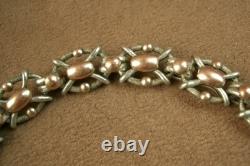 BEAUTIFUL ANTIQUE BRACELET or SILVER & VERMEIL WATCH CHAIN XIXth century
