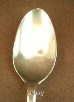 BEAUTIFUL ANTIQUE SOLID SILVER SPOON FARMERS GENERAL XVIIIth BEAUTIFUL PUNCHES