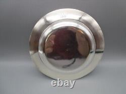 Baby plate / old solid silver porridge