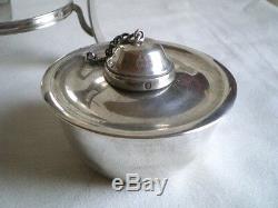 Beautiful Alcohol Stove Old Sterling Silver Odiot In Paris