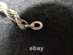 Beautiful Antique Solid Silver Necklace (835), Choker Length, 46 cm Silver Necklace