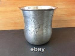 Beautiful Antique Sterling Silver Goblet