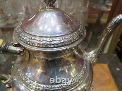 Beautiful Old Coffee Maker In Solid Silver 19th Poincon Minerve Style LXV