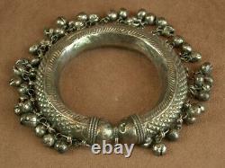 Bel Important Bracelet Ancien Berbere Silver Massif With Pampilles Brelocs