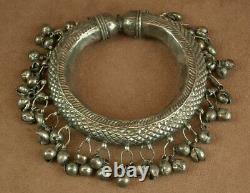 Bel Important Bracelet Ancien Berbere Silver Massif With Pampilles Brelocs