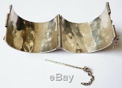 Bracelet Ethnic Silver + Enamel Maghreb Old Algeria 124 G Silver Bracelet