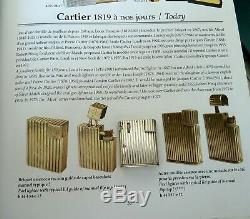 Cartier Lighter Old Petrol Sterling Silver Petrol Lighter Silver Art Deco