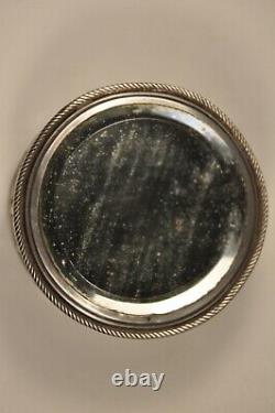 Case A Neck Old Silver Massive Antique Solid Silver Patch Box