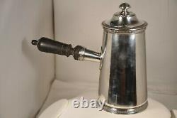 Chocolatiere Old Sterling Silver Antique Solid Silver Chocolate Pot Lefebvre