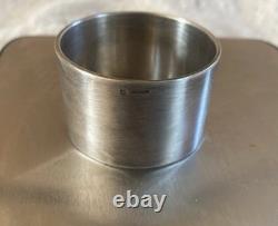 Christofle solid silver hallmarked napkin ring (5g) Antique Collection