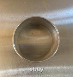 Christofle solid silver hallmarked napkin ring (5g) Antique Collection
