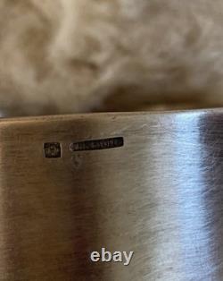 Christofle solid silver hallmarked napkin ring (5g) Antique Collection