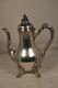 Coffee Maker Jug Old Sterling Silver Antique Solid Silver Coffee Pot 404gr