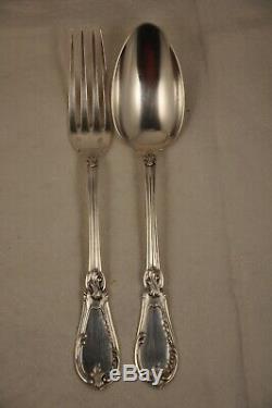 Covered Entremet Old Sterling Silver Maillard 1,2k Antique Solid Silver Cutlery