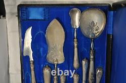 Covered Service Old Silver Massive Antique Solid Silver Serving Silverware