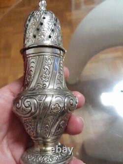 Diffuser Essential Oil or Perfume Old Solid Silver 280g 19th Century