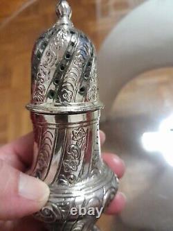 Diffuser Essential Oil or Perfume Old Solid Silver 280g 19th Century