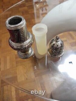 Diffuser Essential Oil or Perfume Old Solid Silver 280g 19th Century