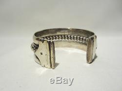 Egyptian Ethnic Bracelet Egypt Sterling Silver Bangle Armband Solid Silver