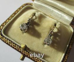 Embellish Dreader Earrings Old 18 Carat Silver Solid Gold