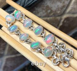 Ethiopian Opal Bracelet 925 Solid Silver Antique Birthday Gift Gifts