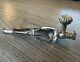 Exceptional Work Of A 19th Century Sailor: Antique Pipe In Bone And Solid Silver