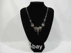 Former Bijou Necklace In Silver Vermeil And Pierre Size Jewelry Necklace Silver