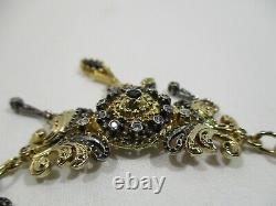 Former Bijou Necklace In Silver Vermeil And Pierre Size Jewelry Necklace Silver