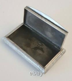 Former Box Argent Massif Hunting Scene Solid Silver Snuffbox