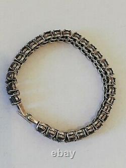 Former Bracelet Female In Silver And Stones To Identify
