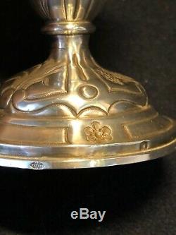 Former Ciborium Chalice Of Travel By Sterling Silver