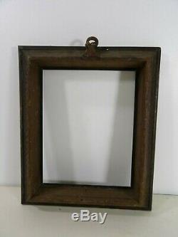 Former Eighteenth Frame Solid Mahogany Silver Bronze Ebony English Navy Object