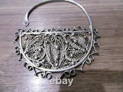 Former Ethnic Massive Silver Earrings Watermark Kabyle Berbere