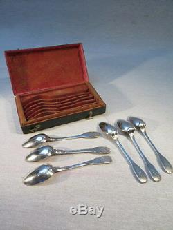 Former Lot 6 Small Farmers Genereaux Spoons Sterling Silver Rooster Jewel XVIII