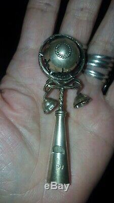 Former Rattle Baby Nineteenth Silver Boar Punch (silver 800)