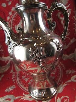 Former Sharpener Pourer Solid Silver Poincon Minerve 19th St LXV Rockery