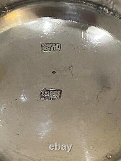 Former Silver Bowl Massive Emaille Origin China Asia Bowl Chinese Silver Solid