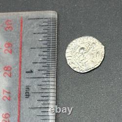 Genuine ancient Greek piece in solid silver Bactrian in good condition